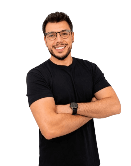 Prof. Vinicius Nicoletti, professor de Biologia e criador do curso Biologia Avançada