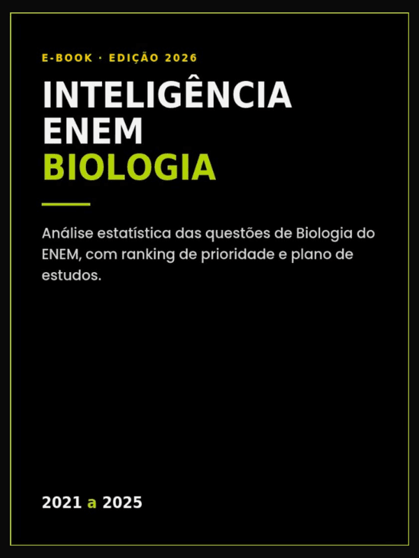 Capa do ebook Inteligência ENEM Biologia