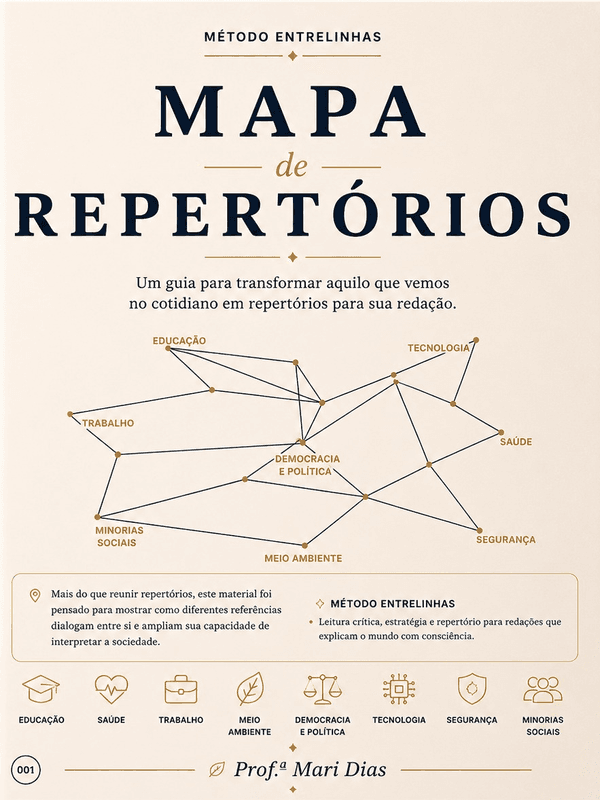 Capa do ebook Mapa de Repertórios